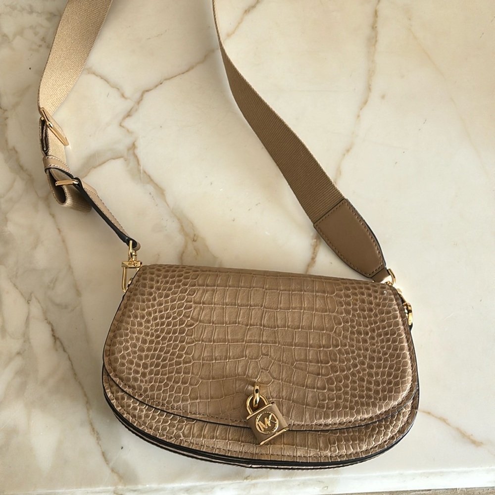 Michael Kors Crossbody “croc” bag